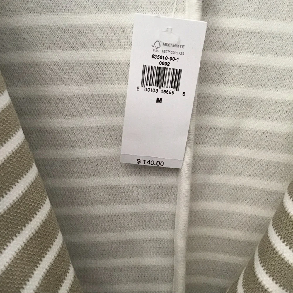 NWT Women’s Banana Republic Pique Knit double Breasted Blazer Jacket M - Picture 6 of 9